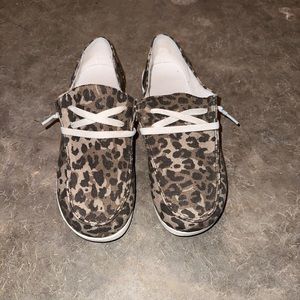 Cheetah print “HeyDudes”
